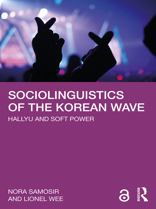 Cover of Sociolinguistics of the Korean Wave